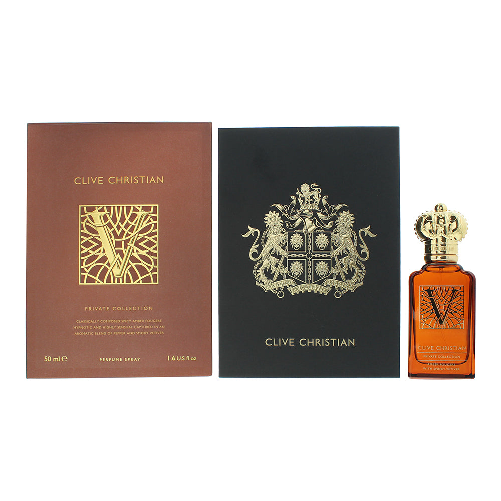 Clive Christian Private Collection V Amber Fougere Parfum 50ml  | TJ Hughes