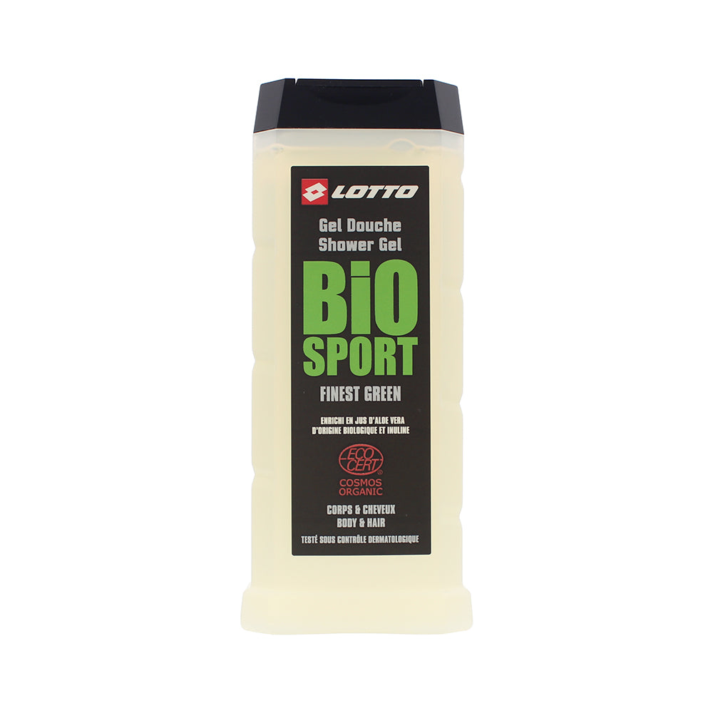 Lotto Finest Green Bio Sport Shower Gel 450ml  | TJ Hughes