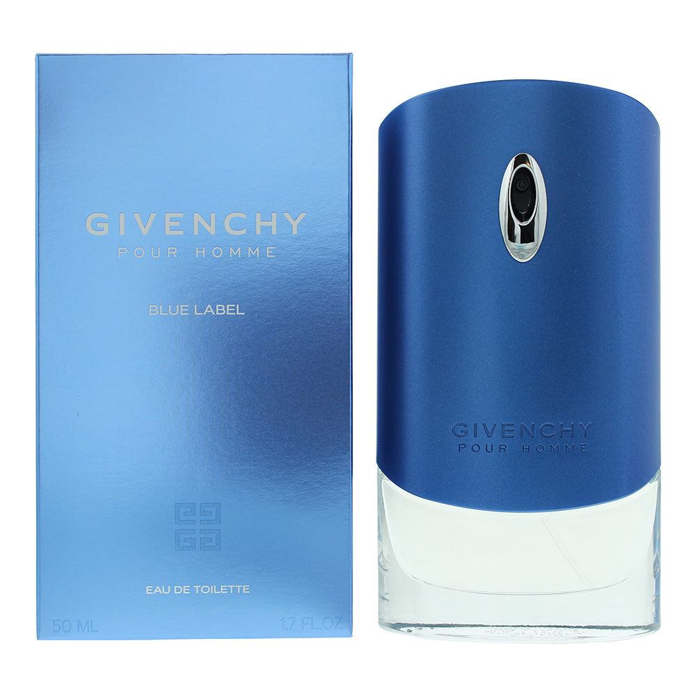Givenchy Pour Homme Blue Label Eau De Toilette 50ml  | TJ Hughes