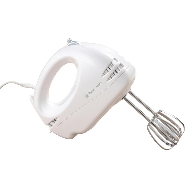 Russell Hobbs 6 Speed Hand Mixer - White  | TJ Hughes