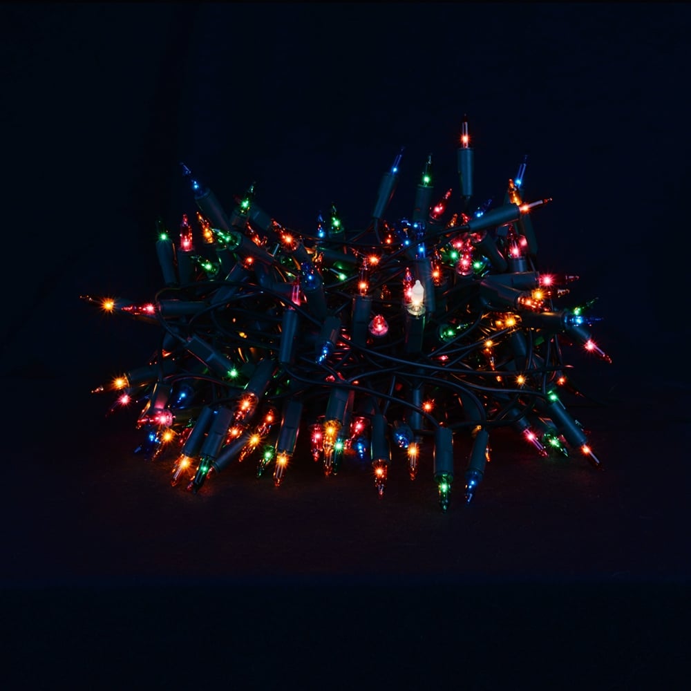 Christmas Sparkle Battery Operated Fairy Lights with 200 Multi Colour LEDS  | TJ Hughes