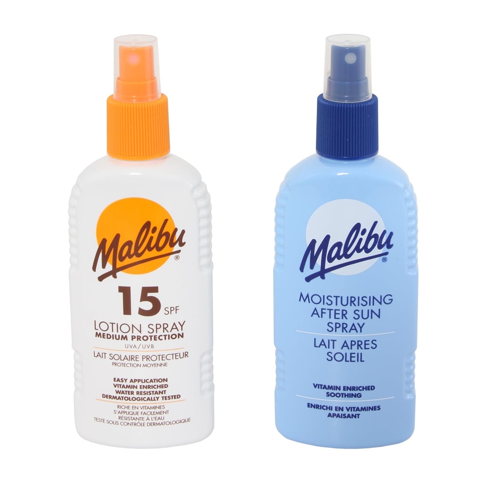 malibu 30 spf lotion spray