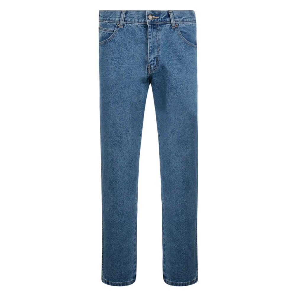 Hutson Harbour Mens Stonewash Regular Fit Jeans - W30S  | TJ Hughes Blue