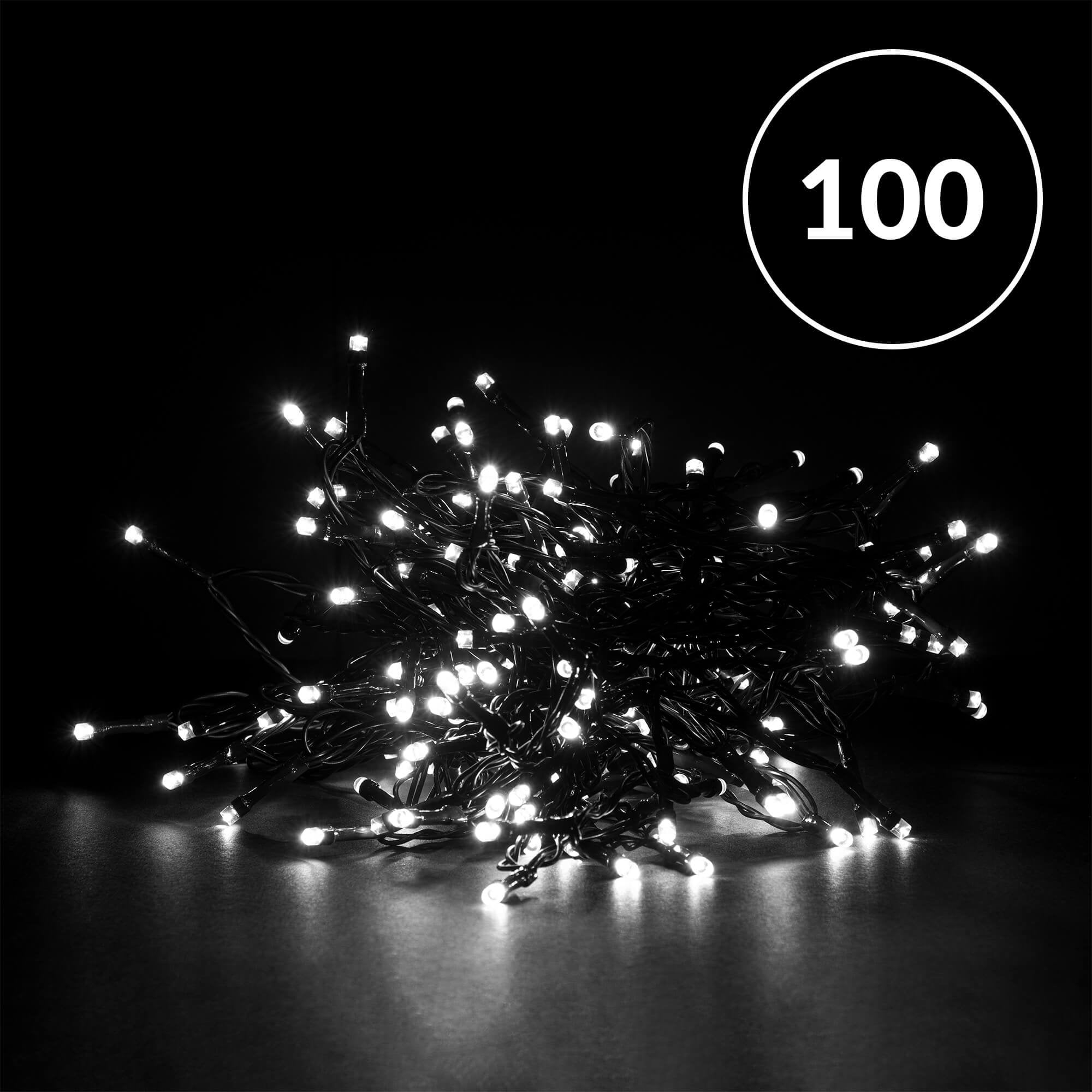 Christmas Sparkle Battery Operated Fairy Lights with 100 White LEDS  | TJ Hughes