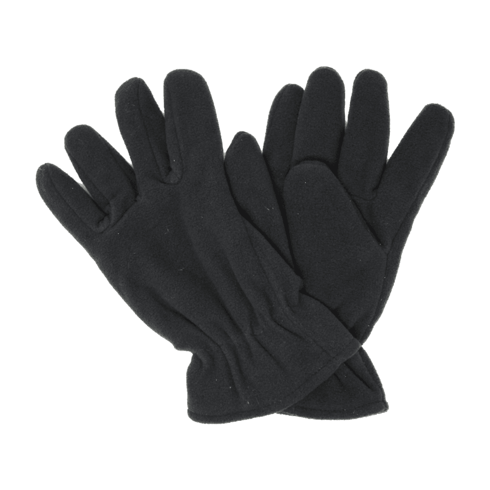 Mens Thinsulate Fleece Gloves - Black - TJ Hughes