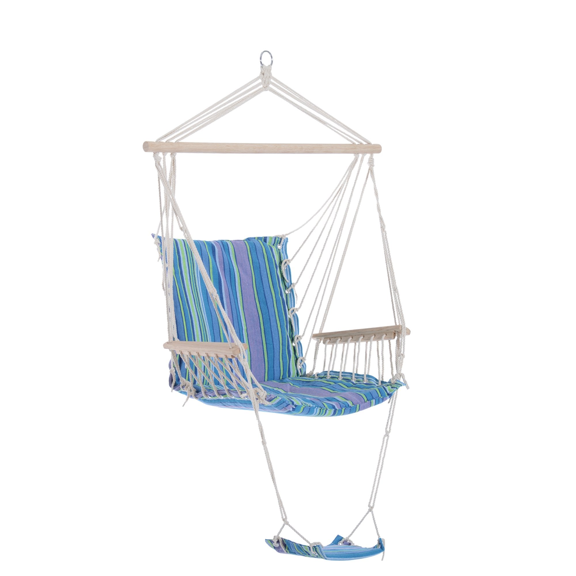 Outsunny Hanging Hammock Swing Chair - Multi Colour  | TJ Hughes