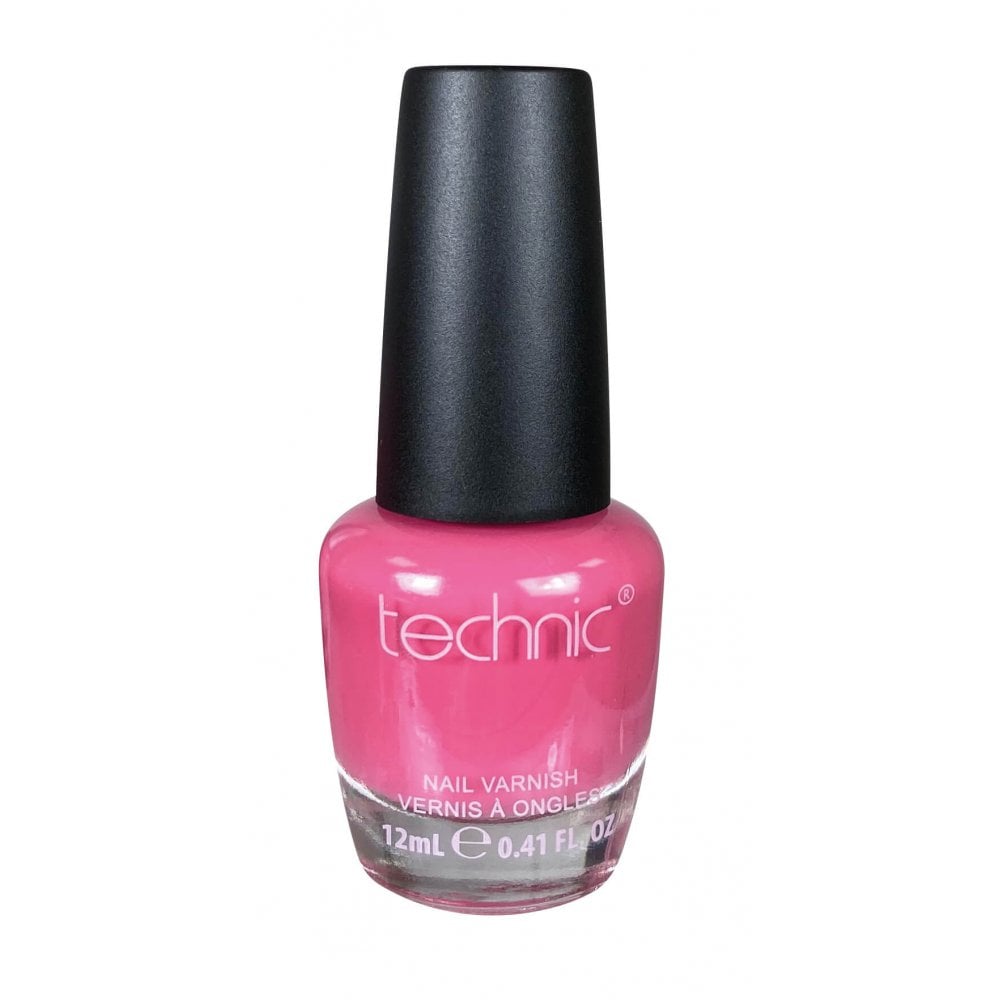 Technic 12ml One Coat Candy Nail Varnish Polish Colour Manicure Pedicure  | TJ Hughes