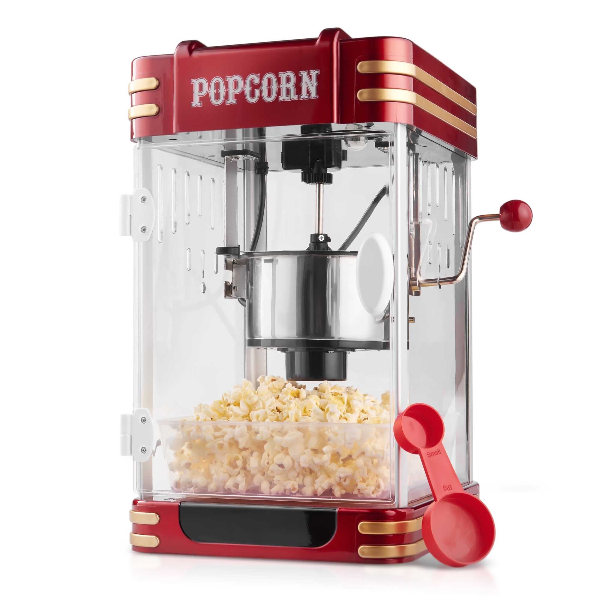 Lewis’s Festival Retro Popcorn Maker  | TJ Hughes Red