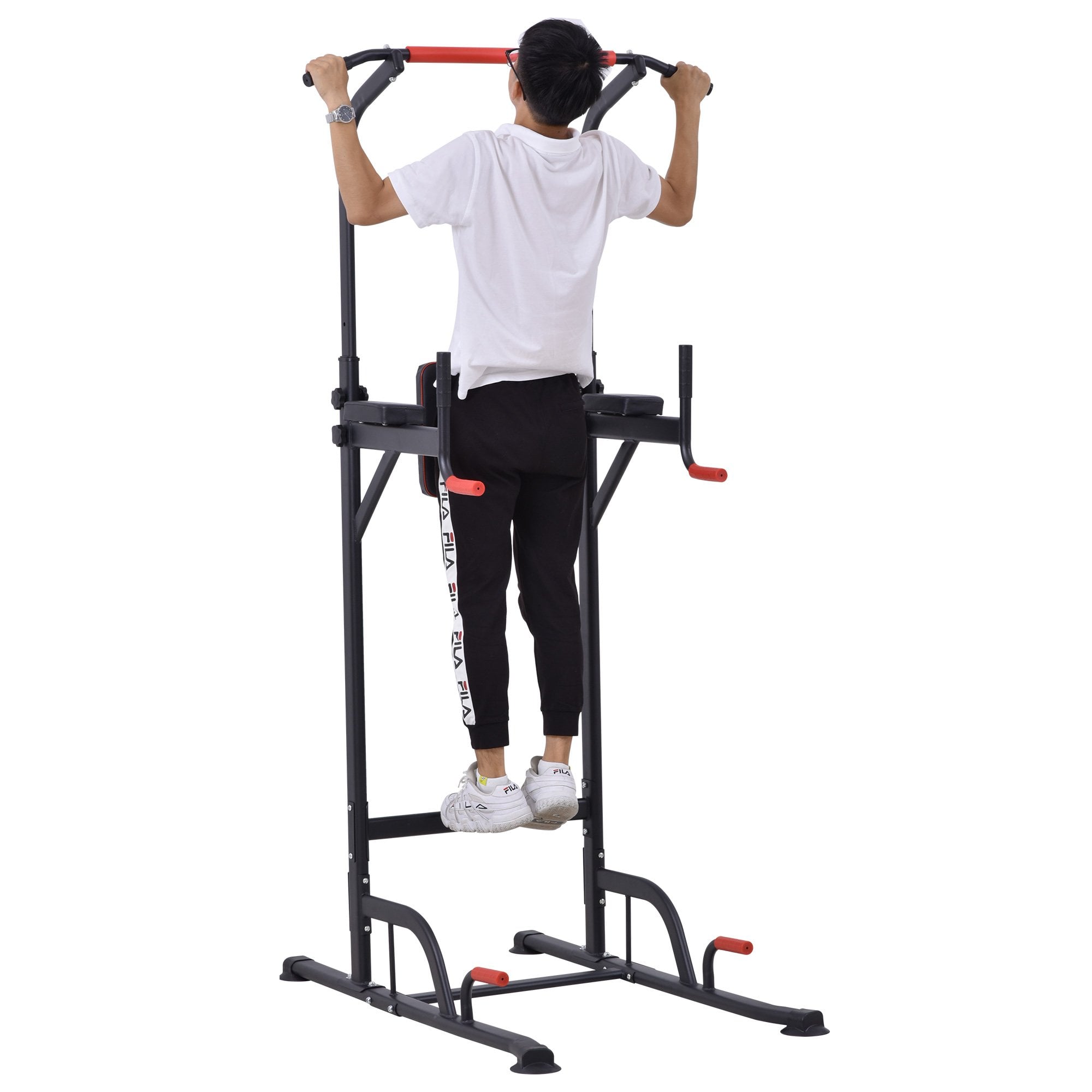 Pull Up Station Bar Power Tower Station for Home Office Gym Traning Workout Equipment - MAXFIT  | TJ Hughes