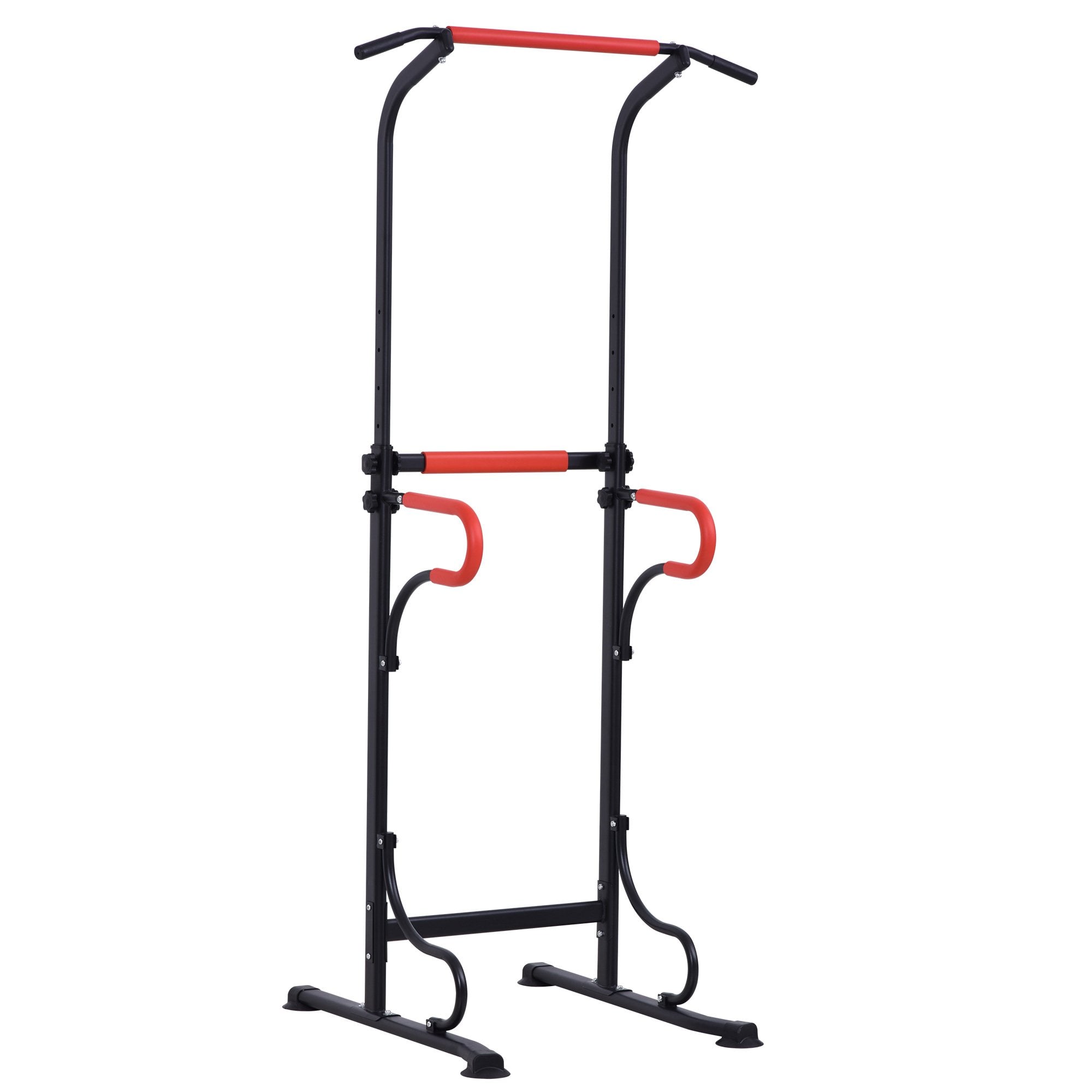 Steel Multi-Use Exercise Power Tower Pull Up Station Adjustable Height with Grips - MAXFIT  | TJ Hughes
