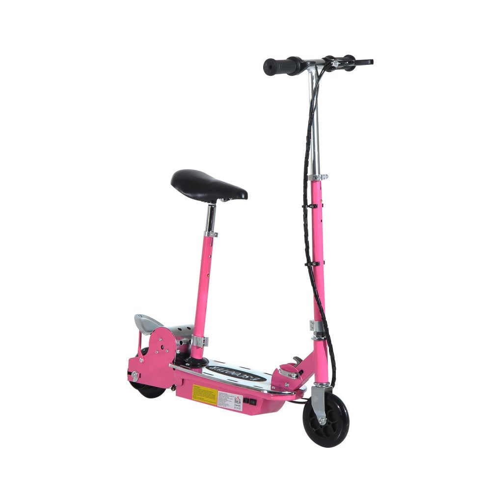 Kids Electric Ride On eScooter 120w - Pink - Alpine Spirit  | TJ Hughes