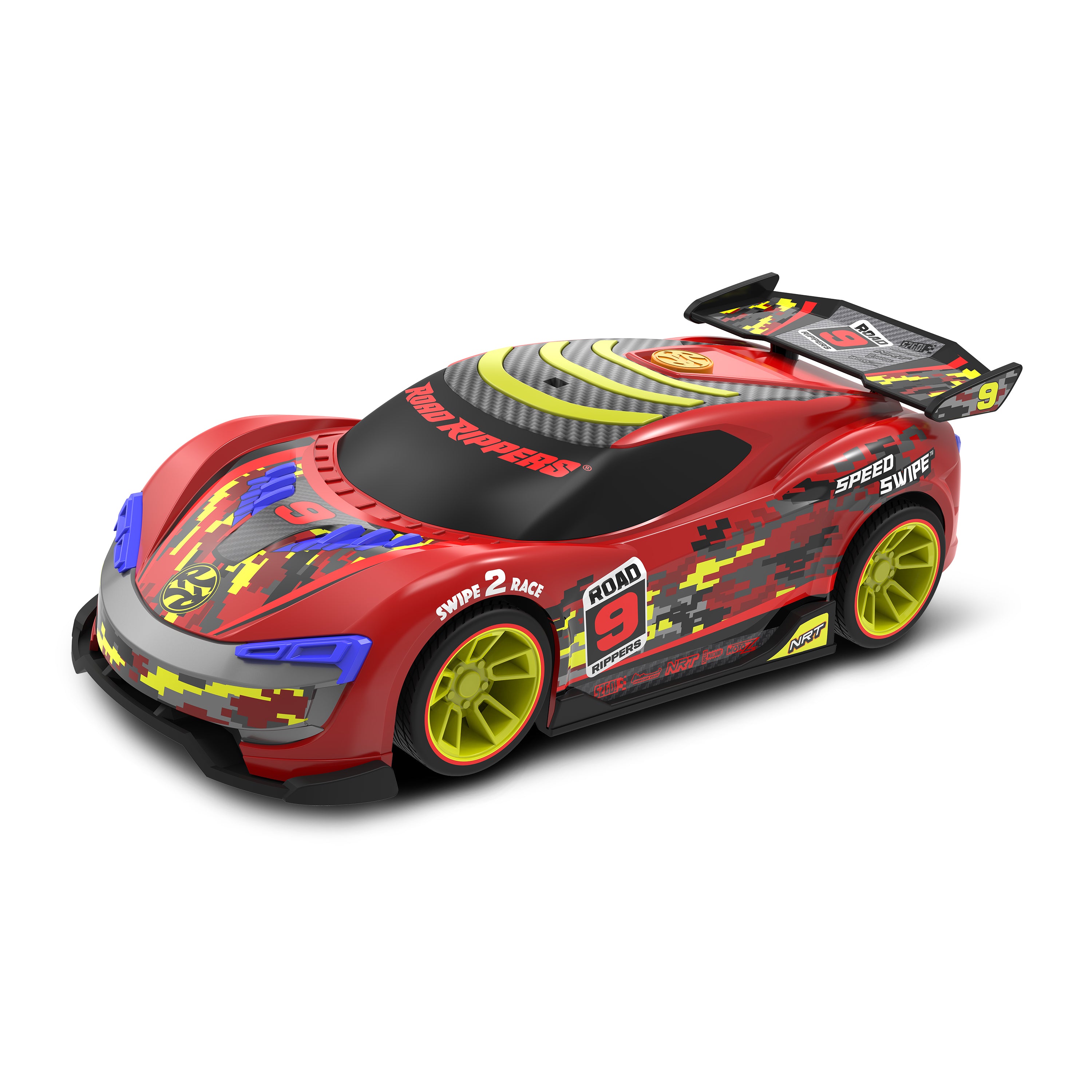 Nikko Road Rippers Speed Swipe - Digital Red 11" - 28 cm Car  | TJ Hughes