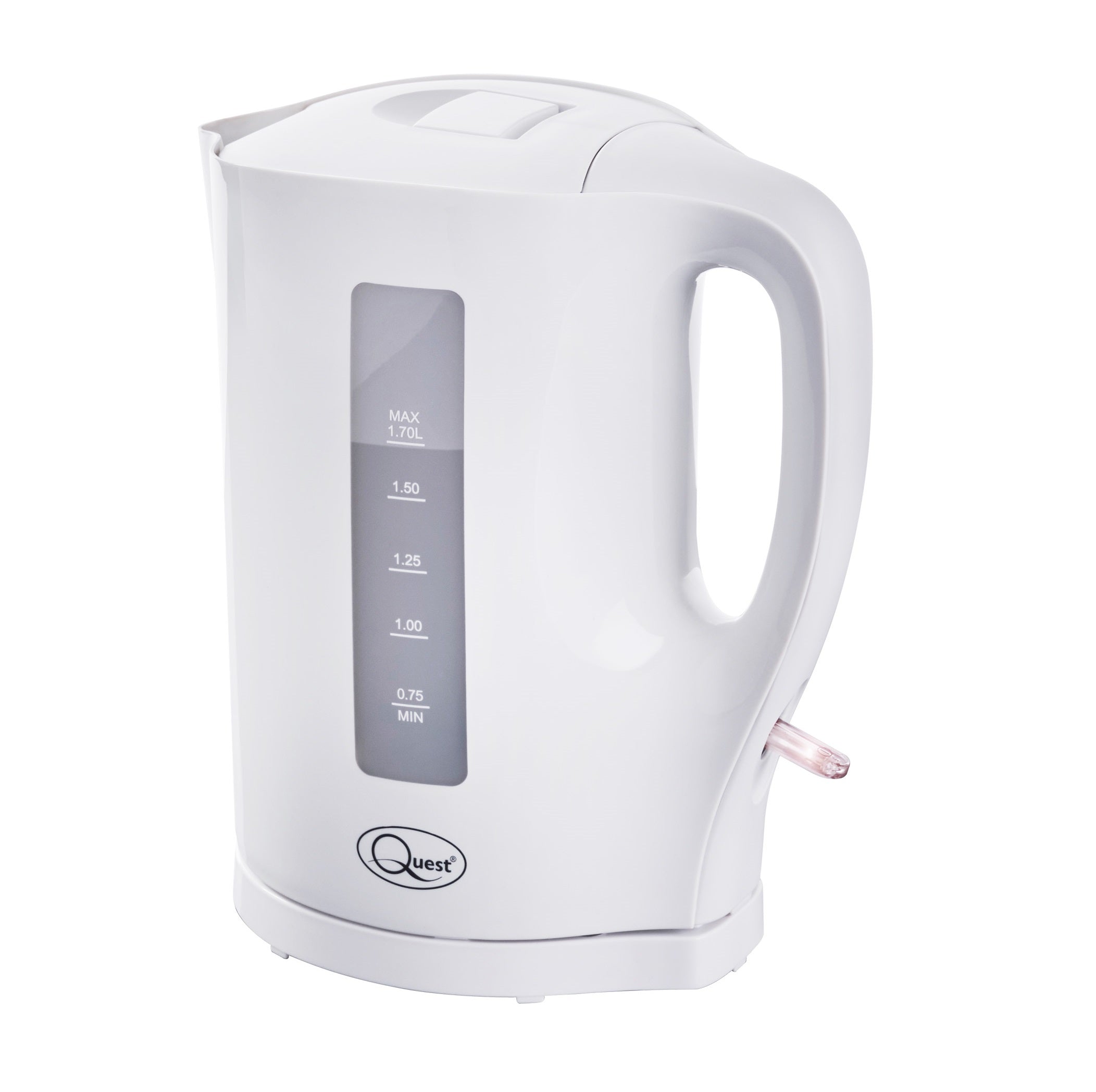 Quest 1.7L Plastic Jug Kettle - White  | TJ Hughes