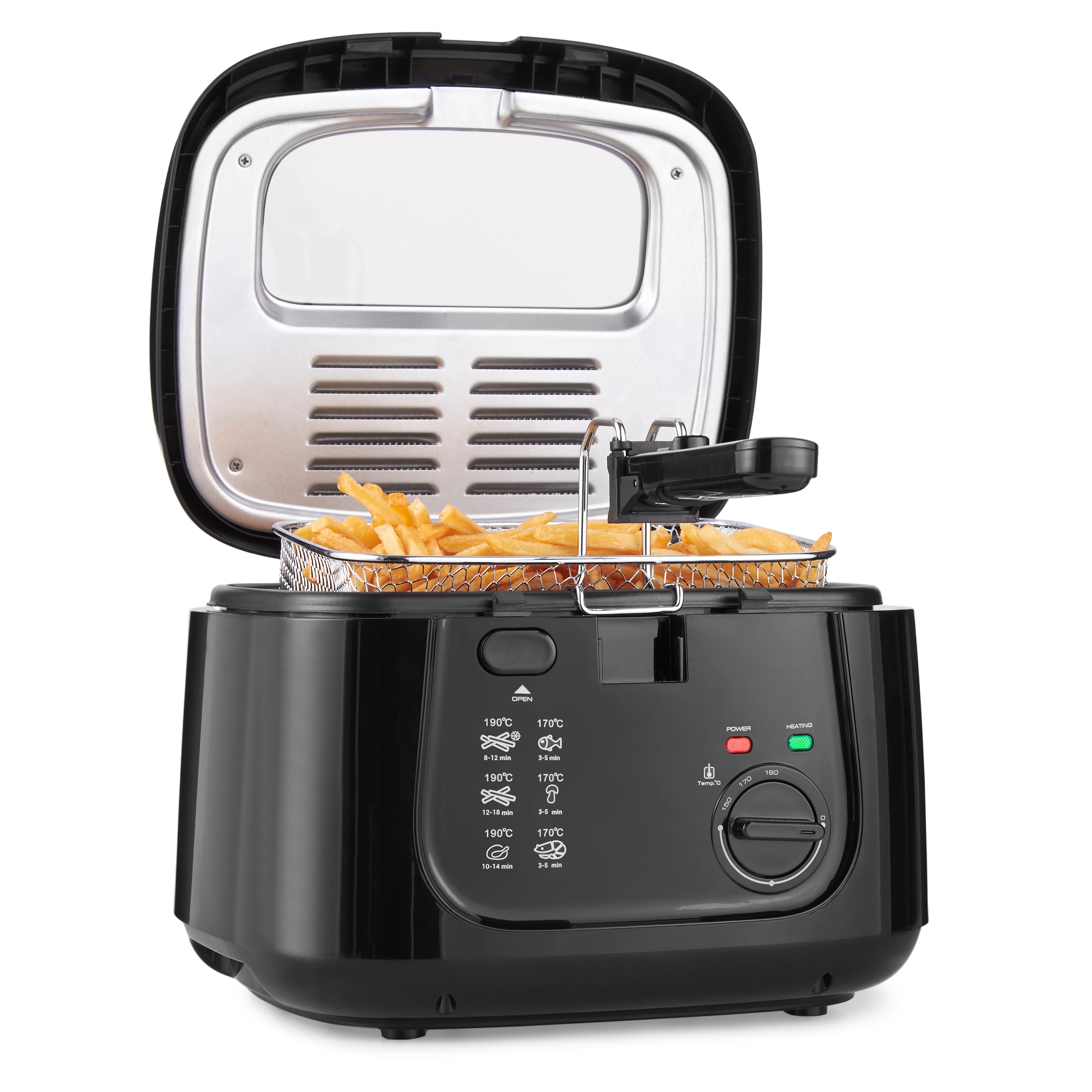 Lewis’s Deep Fat Fryer 2.5L - Black  | TJ Hughes