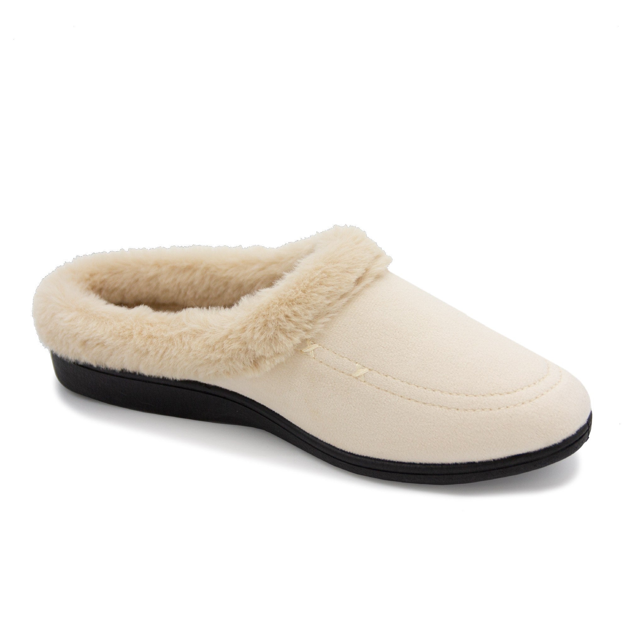 Sleep Boutique Womens Shelly Mule Slippers - Beige - 6  | TJ Hughes Natural