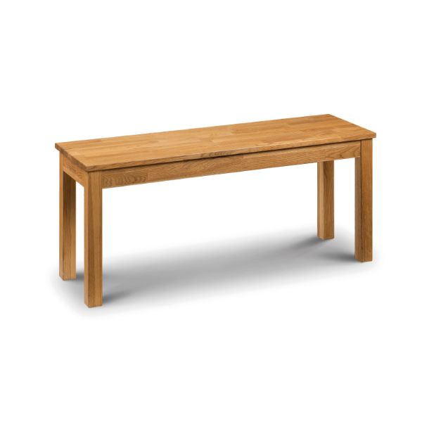 Coxmoor Bench Oak 1m - Julian Bowen  | TJ Hughes