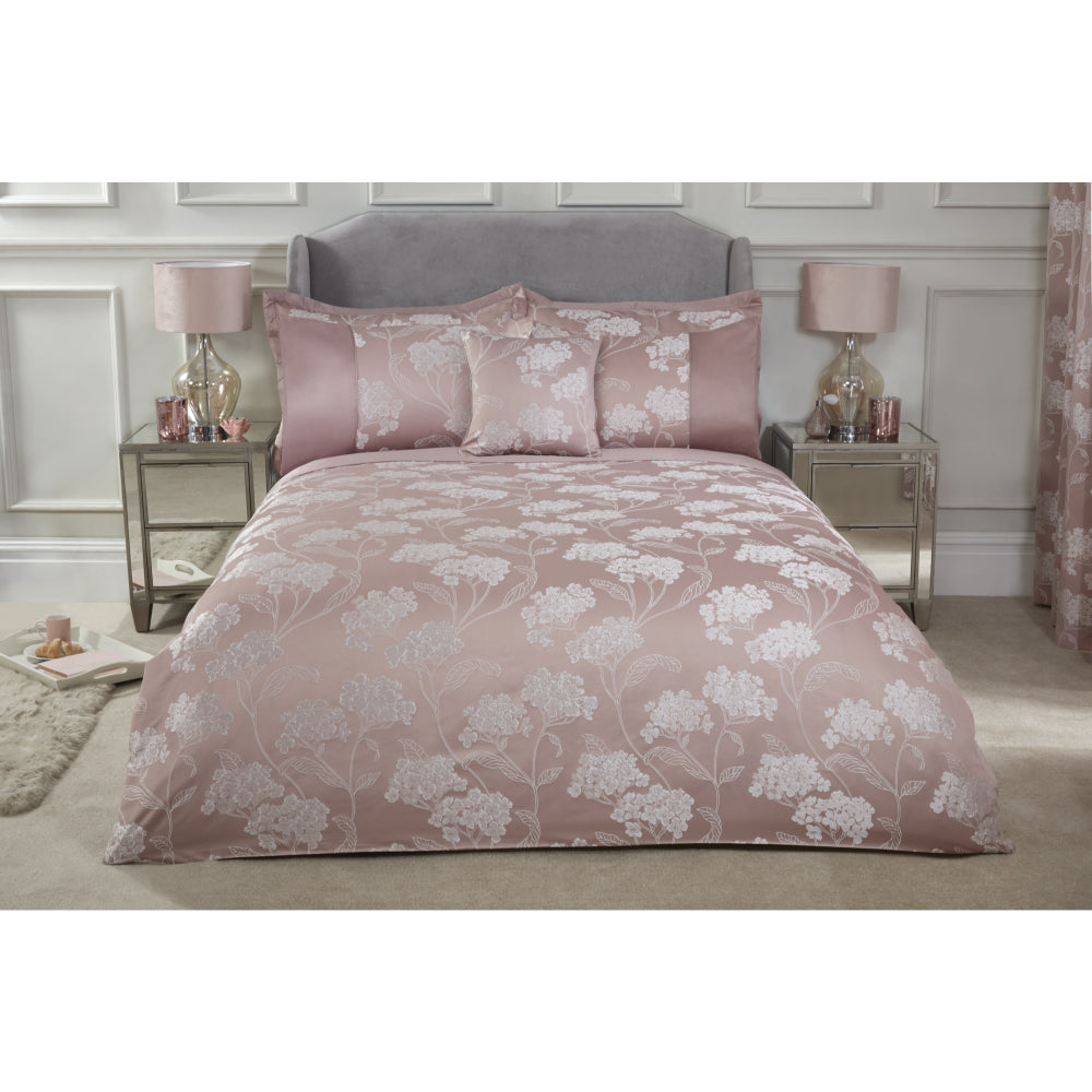 Blossom Luxury Duvet Set - Pink - Double - TJ Hughes