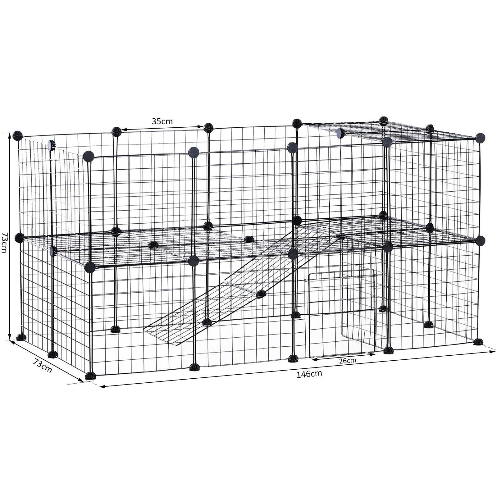 PawHut Small Animal Playpen  | TJ Hughes