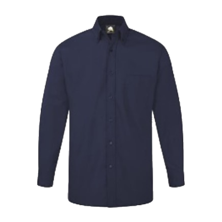 Men’s Orn Premium Oxford Long Sleeve Shirt - Sky / 14in - TJ Hughes