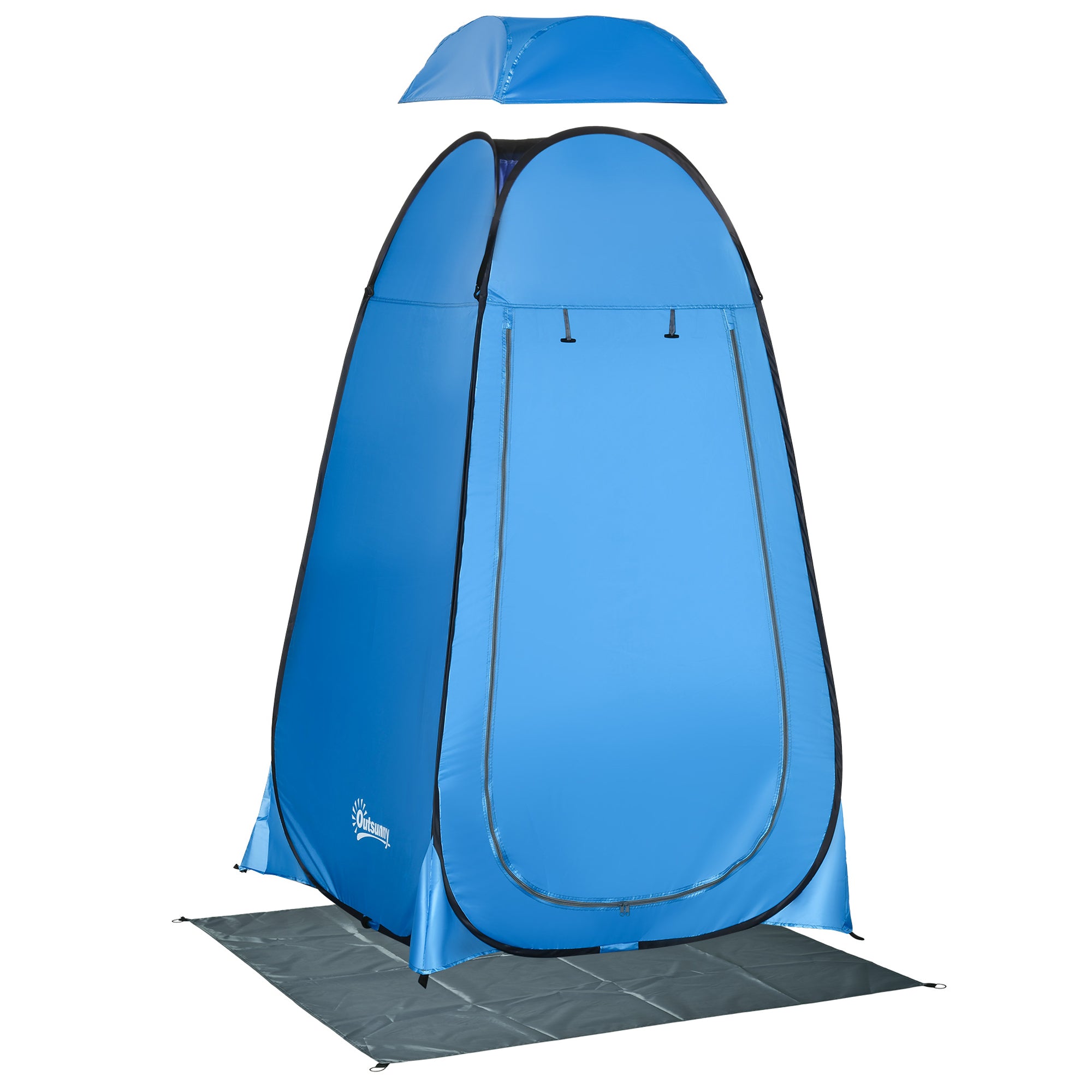 Outsunny Camping Shower Tent w/ Pop Up Design - Outdoor Dressing Changing Room  | TJ Hughes