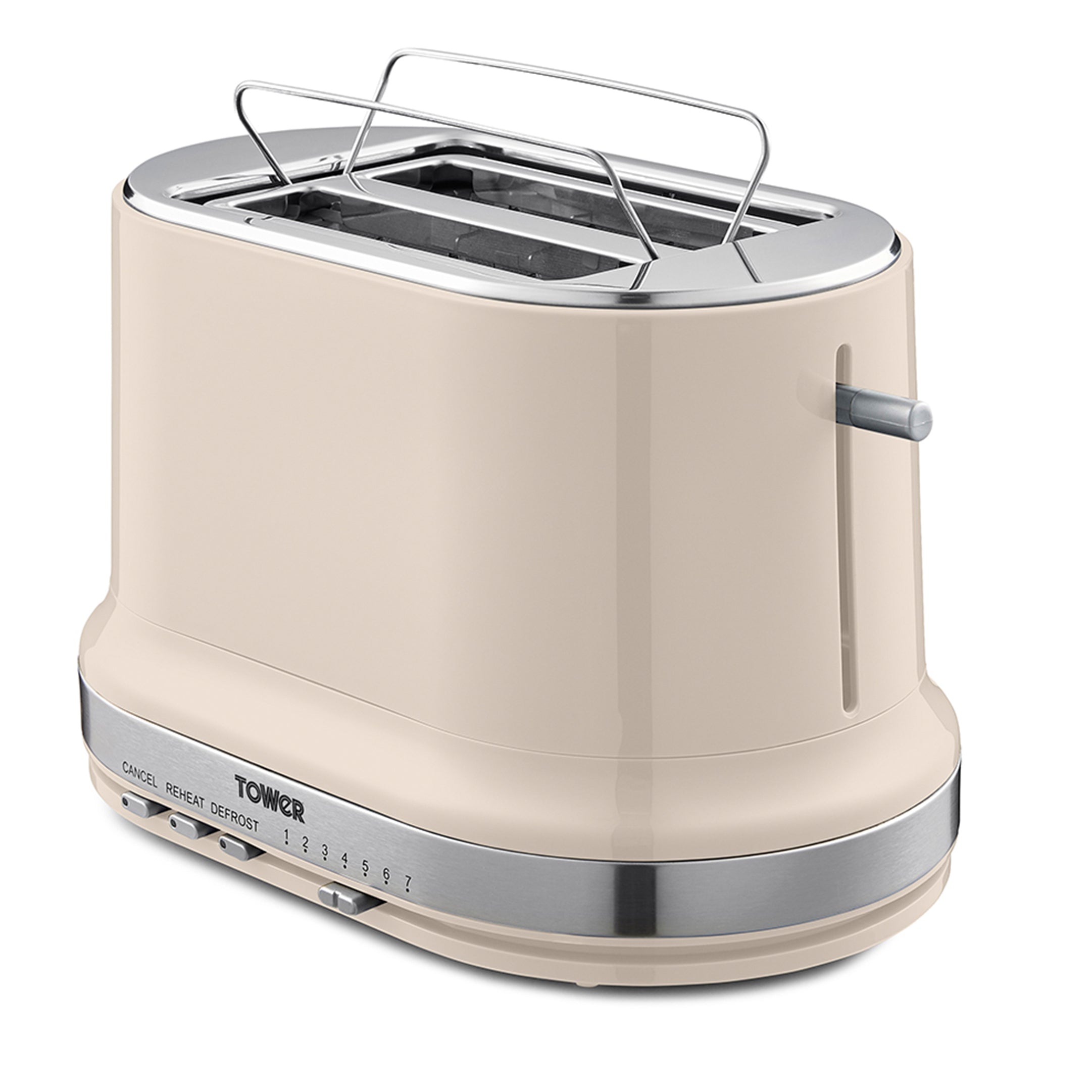 Tower Belle Collection 2 Slice Toaster - Chantilly  | TJ Hughes