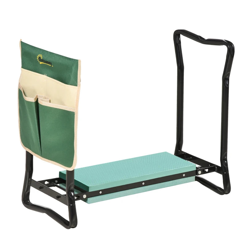 Outsunny Steel Frame Garden Kneeler with Resting Foam Pad - Oasis Outdoor  | TJ Hughes