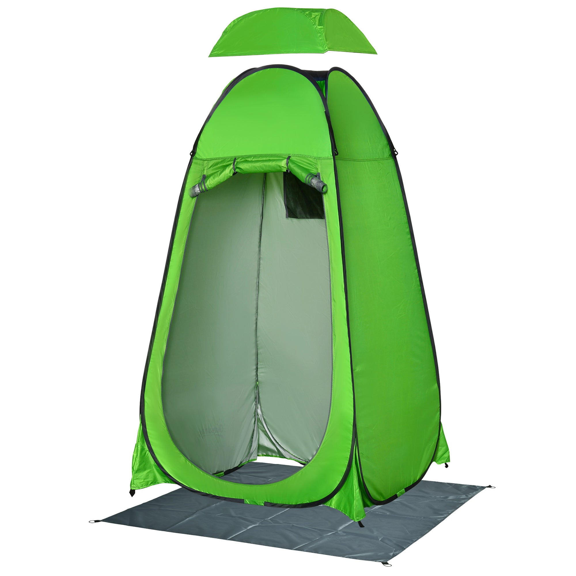 Outsunny Camping Shower Tent w/ Pop Up Design - Outdoor Dressing Changing Room  | TJ Hughes