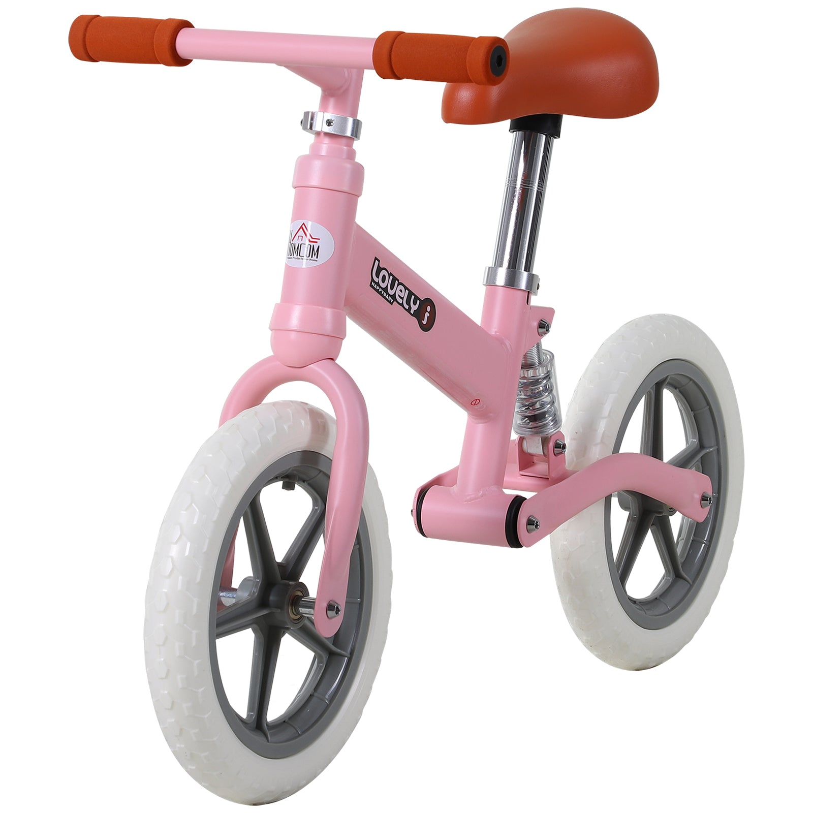 Toddler Balance Bike - Pink - HOMCOM  | TJ Hughes