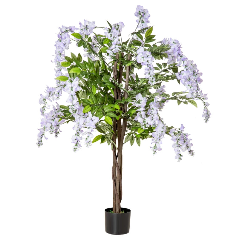 Wisteria Flower Tree - Artificial Plant - HOMCOM  | TJ Hughes