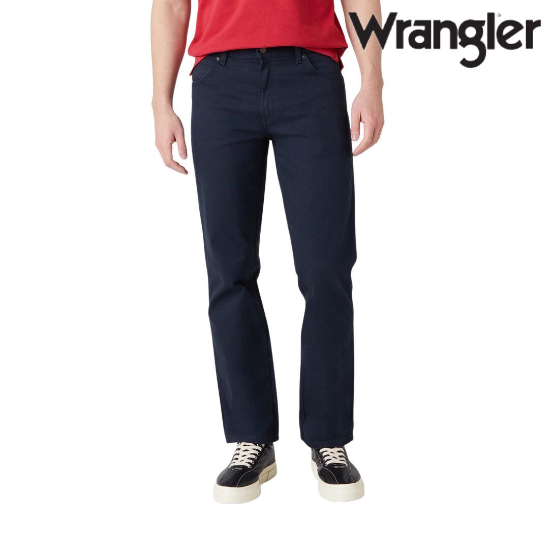Wrangler Durable Non Denim Classic Fit Jeans in Navy - 36S  | TJ Hughes