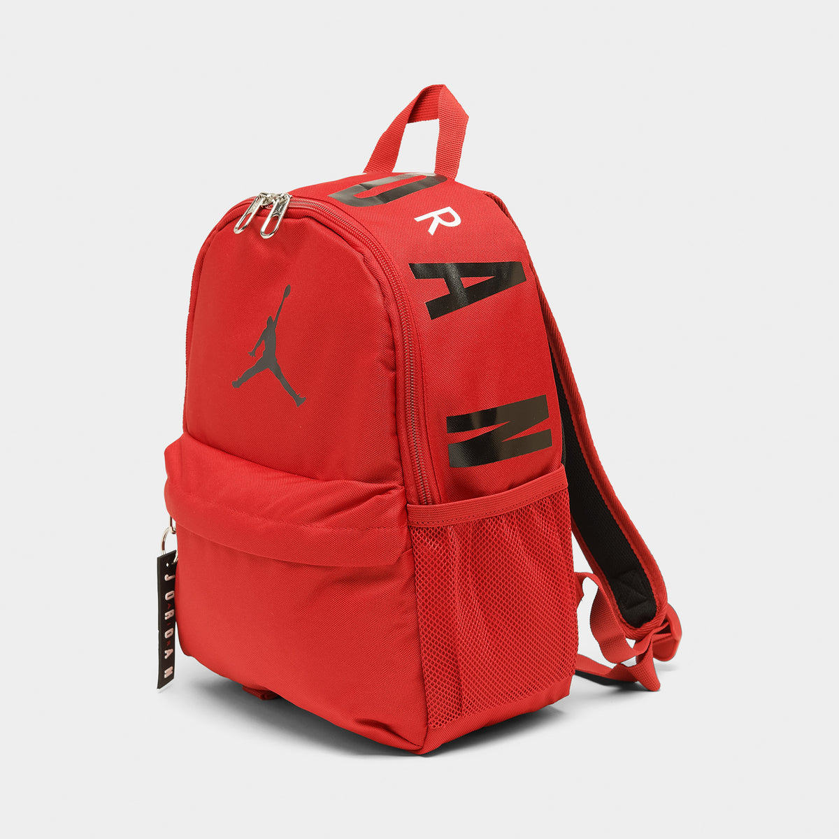 all red jordan backpack