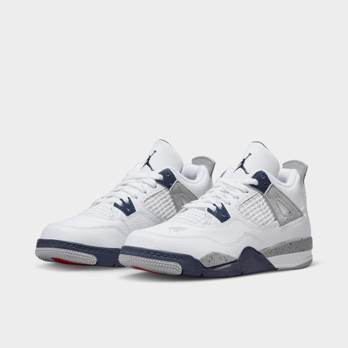 Jordan 4 Retro PS White / Midnight Navy - Light Smoke Grey | JD