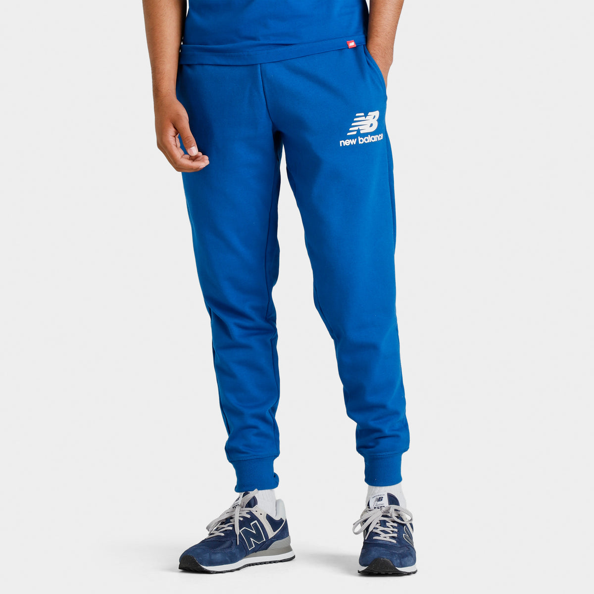 Balance Essentials Stacked Sweatpants Blue Groove | JD Sports Canada