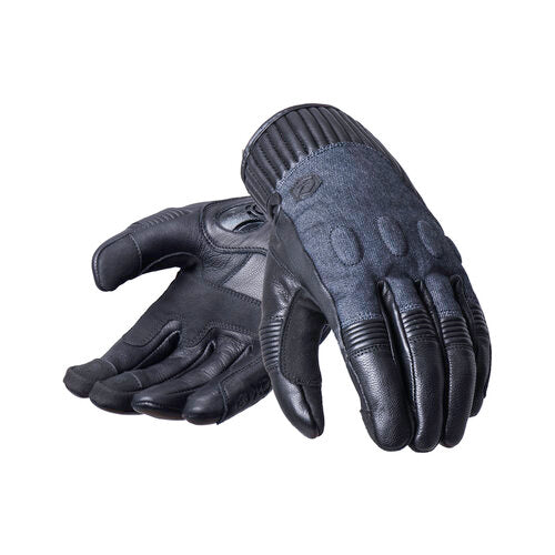 denim motorcycle gloves