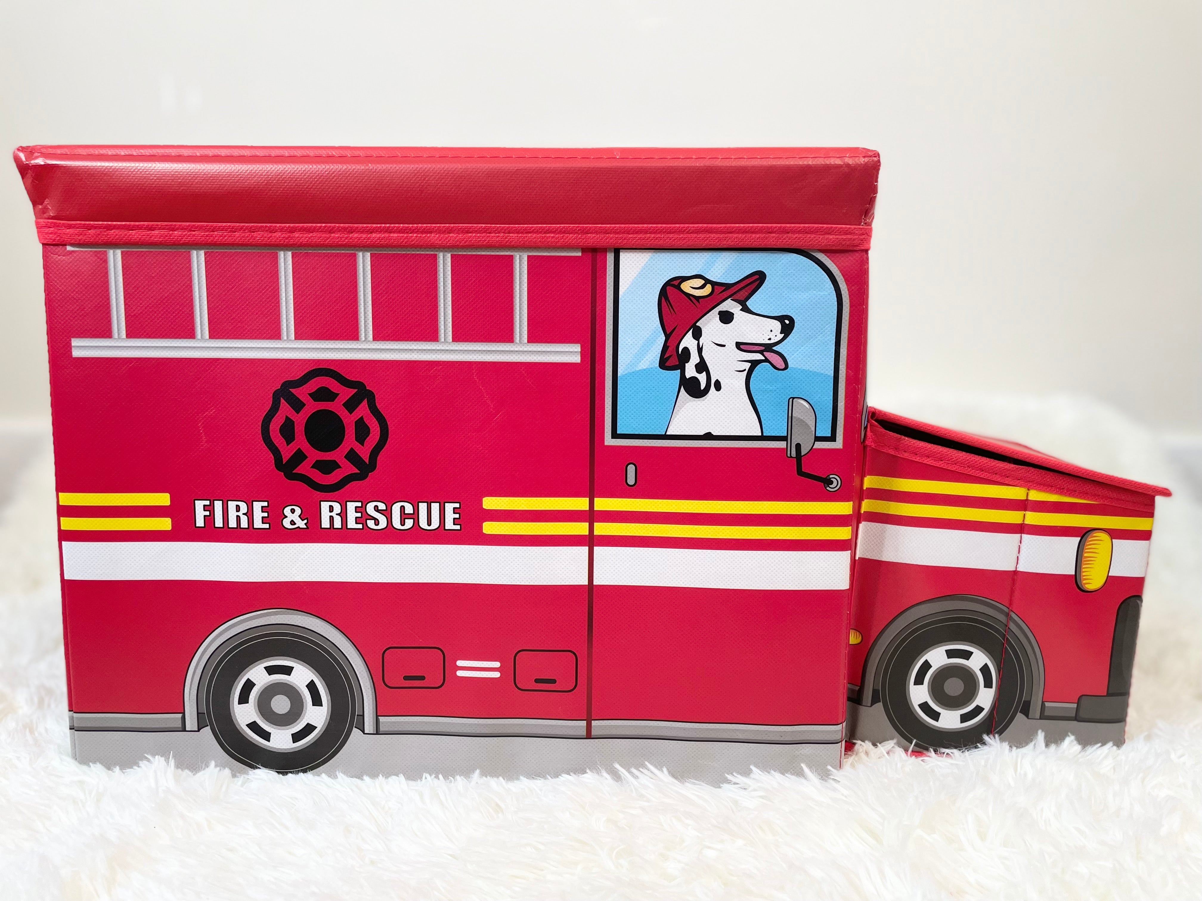 fire truck toy box