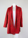 Merric 62%Cotton Gold Print Cardigan