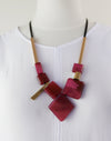 Versatile Trendy Handcrafted Knitted Long Necklace