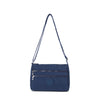 Mindesa Lightweight Two Front Zippers Waterproof Messenger Handbag