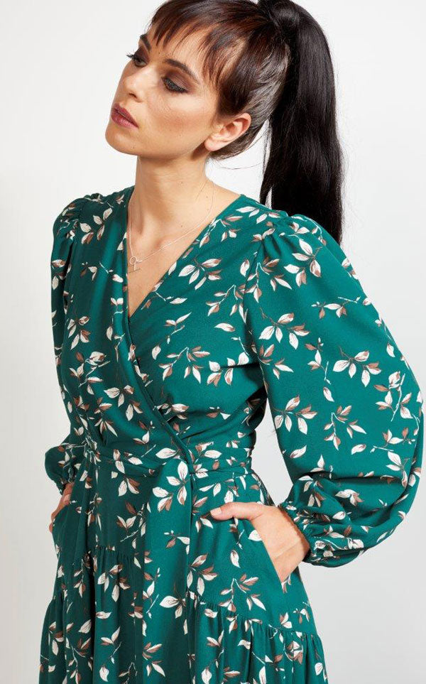 Tracey Dress - Green Tea