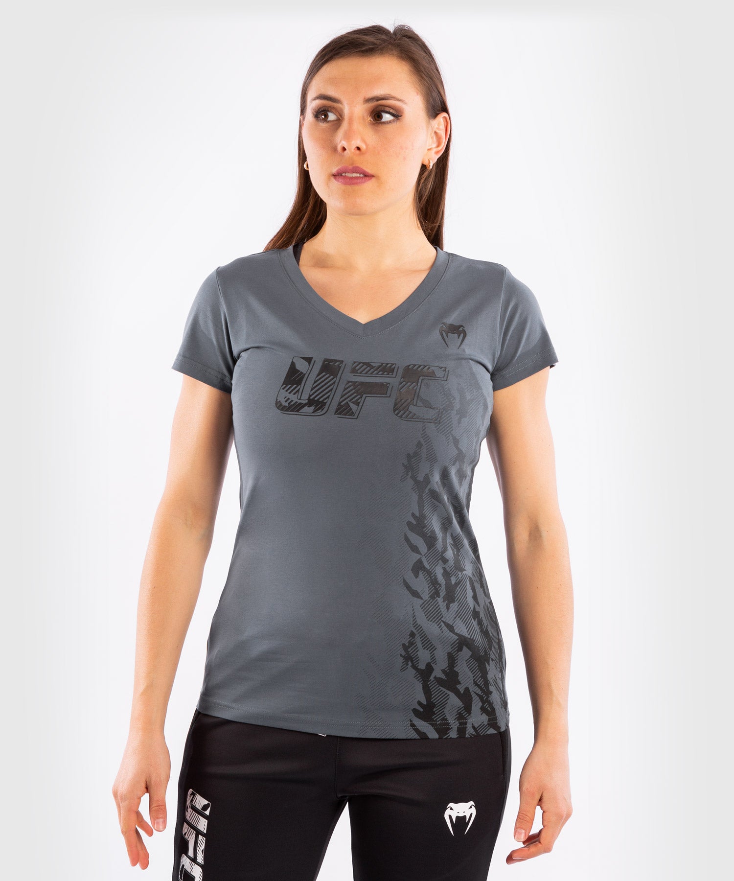 Camiseta De Algodón Corta Para Mujer UFC Venum Authentic Fight W – Venum España