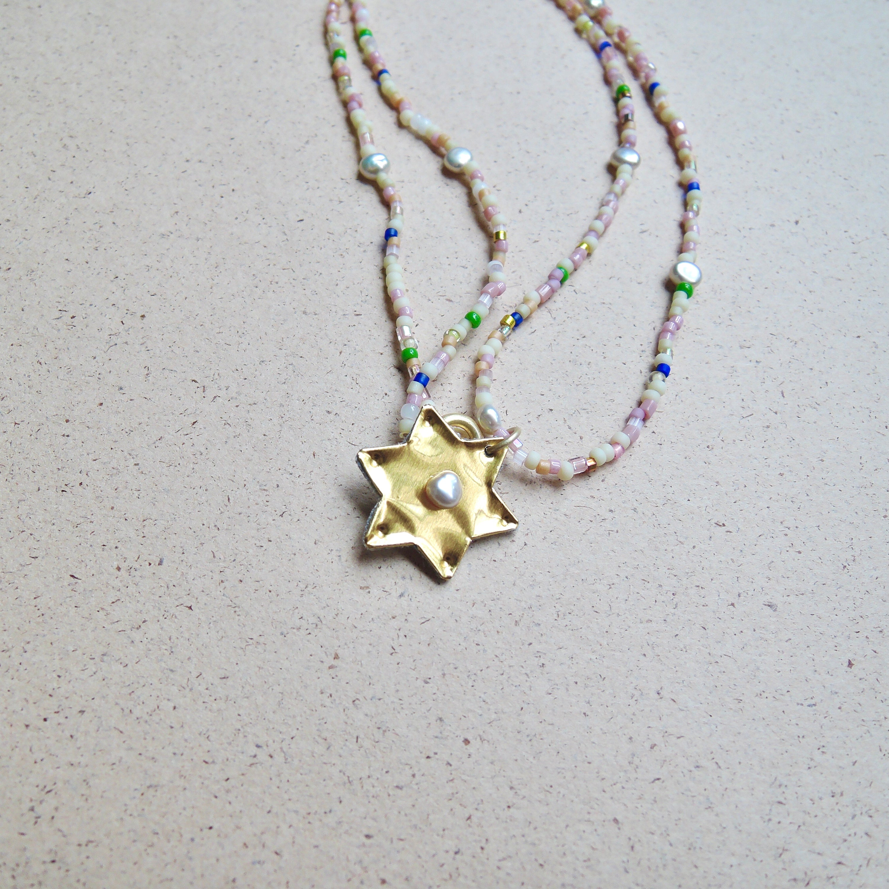 Overthinking Pendant "悩みたがりのペンダント" / Star Petal Pendant "星の花びらのペンダント"