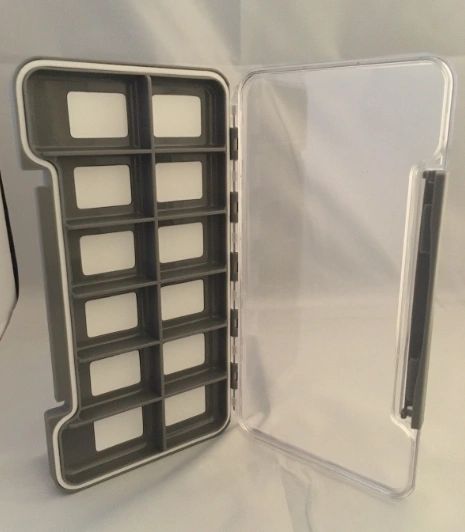 Strike Fly Co Super Slim Magnetic 12 Compartment Fly Box 