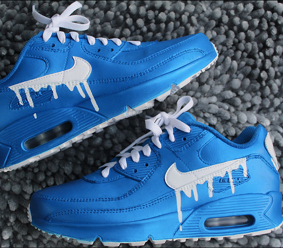 candy drip nike air max 90 customs