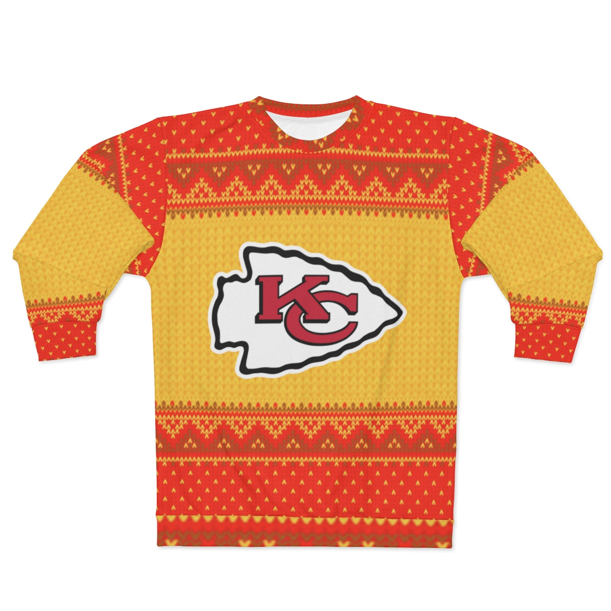 Green Bay Packers NFL Football Knit Pattern Ugly Christmas Sweater - Tagotee