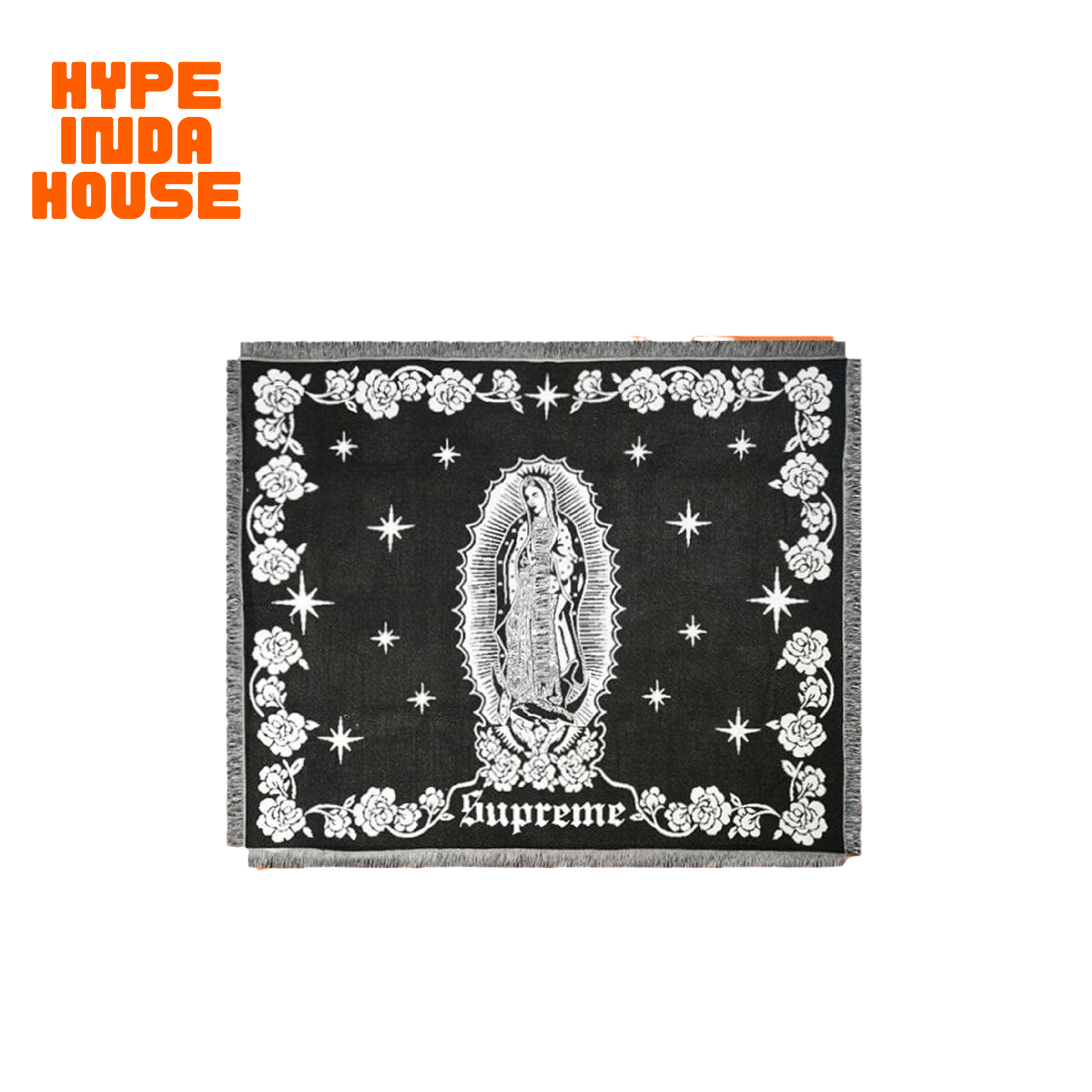 Virgin Mary Woven Throw Blanket – HypeIndaHouse