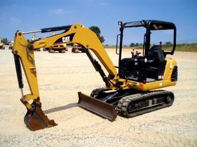 Caterpillar 302.5 Mechanical and Hydraulic Mini Excavator Thumb 