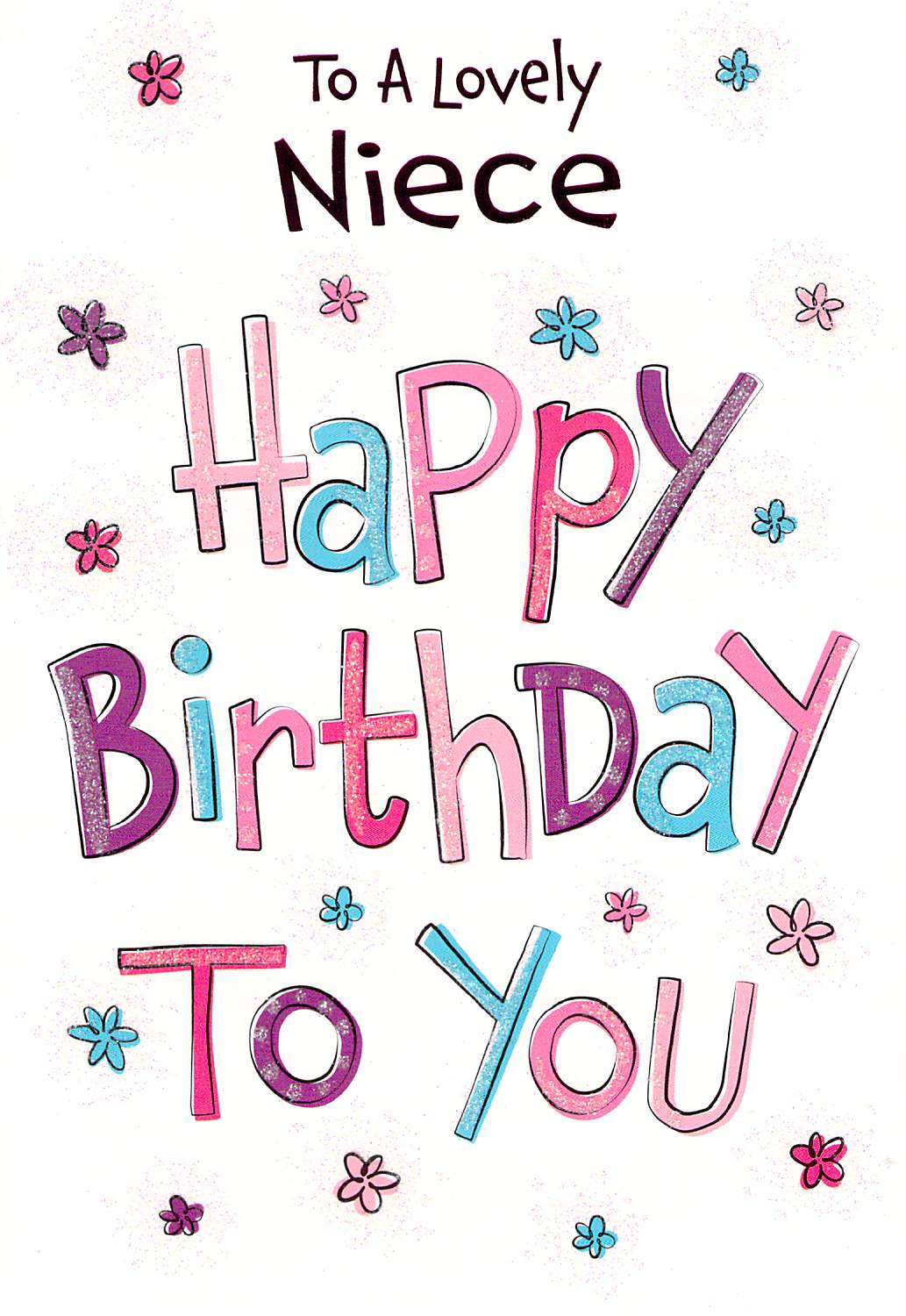 Niece Birthday Card - Happy Birthday To You - Greeting Card - Free ...