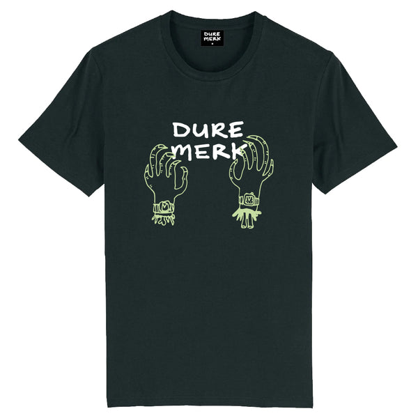 Bekritiseren vruchten Lucky GREEDY" Black T-shirt – DureMerk