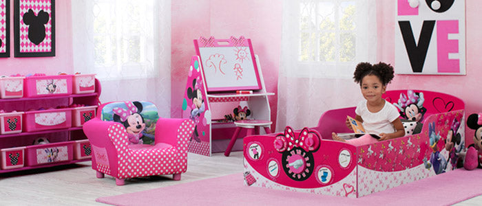 minnie mouse kids bed