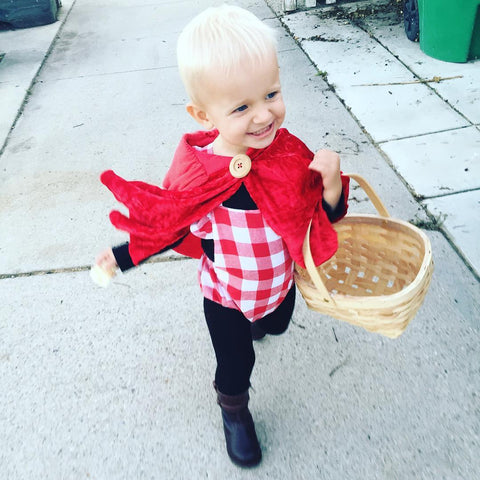A Classic Little Red Riding Hood Uniform